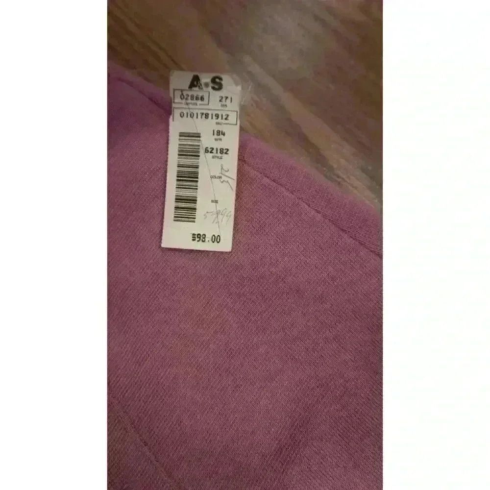 NWT Andrea Jovine All Pure Wool Pink Stirrup Pants, Size S - Picture 5 of 16